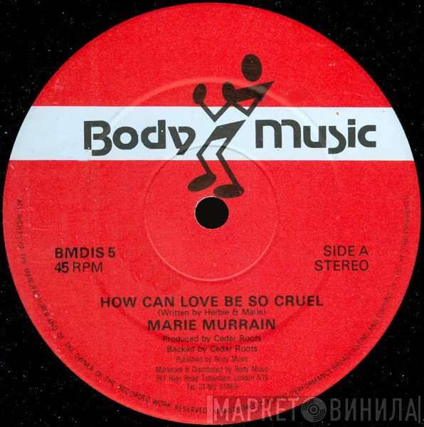 Marie Marrian, Lee (Sooty) - How Can Love Be So Cruel / Cruel Version