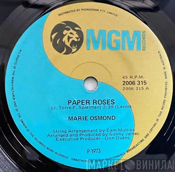 Marie Osmond  - Paper Roses
