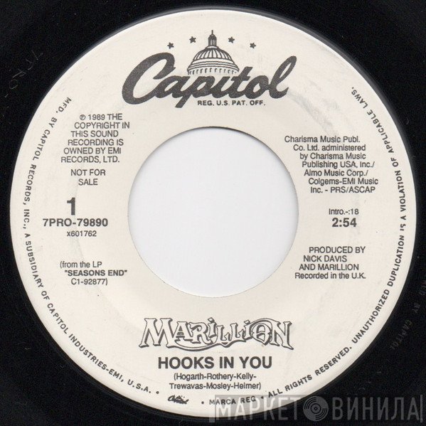 Marillion - Hooks In You