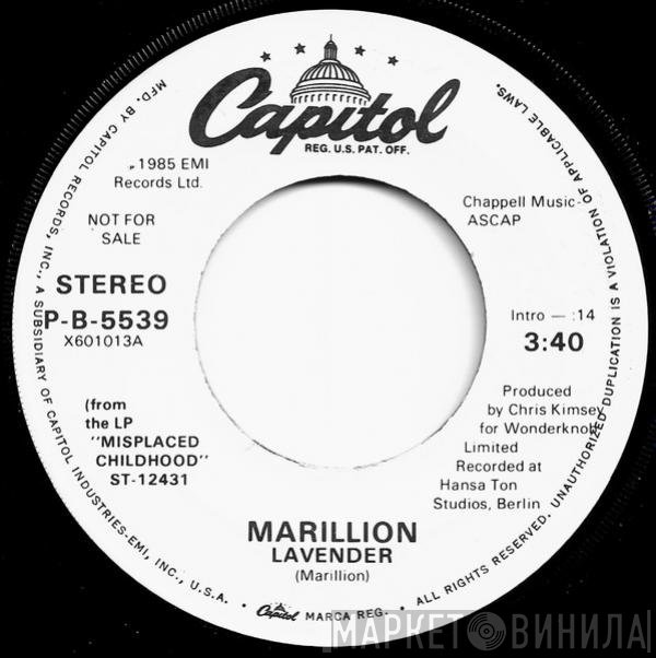 Marillion  - Lavender
