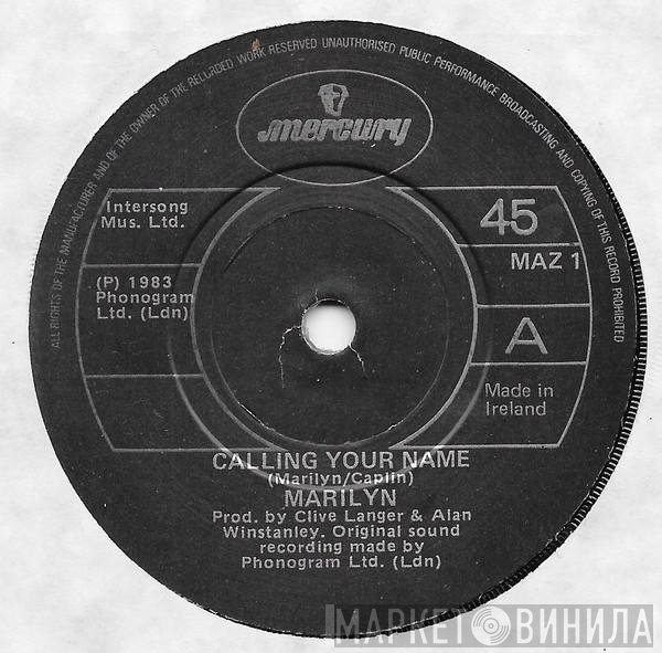 Marilyn  - Calling Your Name