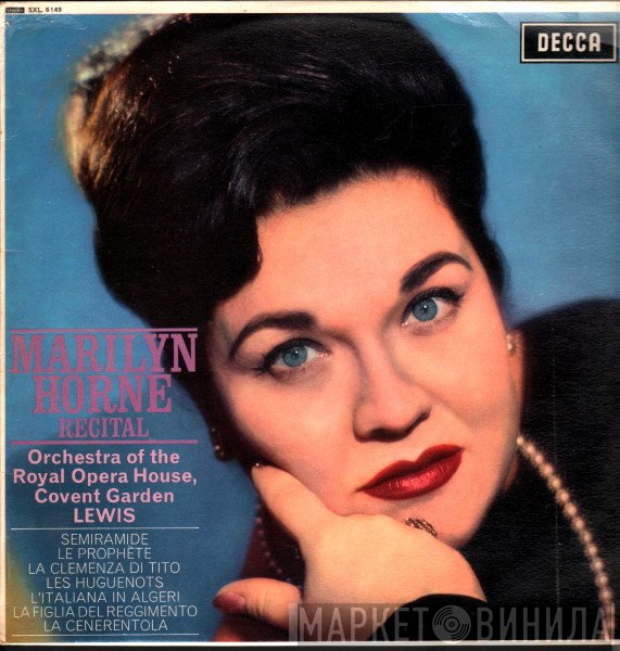 Marilyn Horne, Henry Lewis, Orchestra Of The Royal Opera House, Covent Garden  - Recital