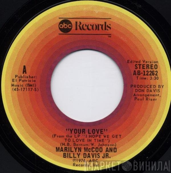 Marilyn McCoo & Billy Davis Jr. - Your Love / My Love For You (Will Always Be The Same)