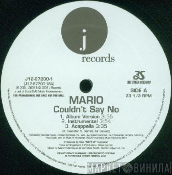 Mario - Couldn't Say No / Call The Cops / How Could You