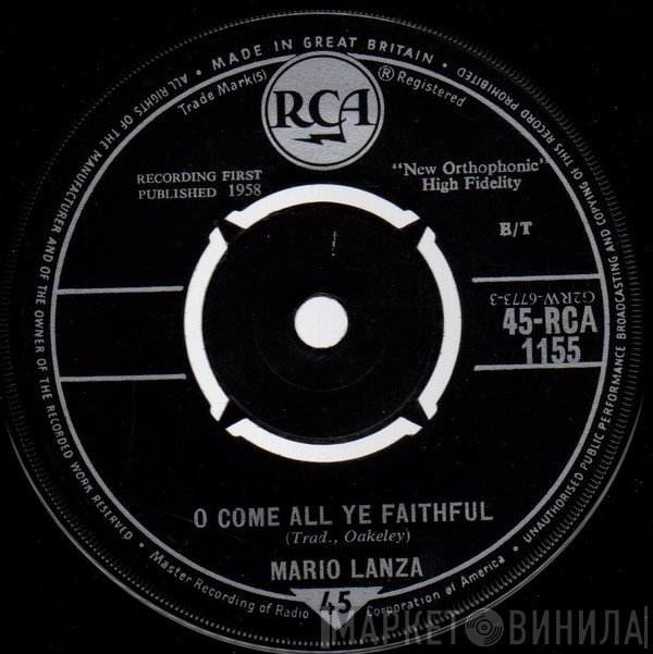 Mario Lanza - O Come All Ye Faithful / Silent Night, Holy Night