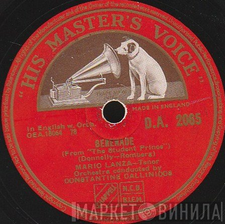 Mario Lanza - Serenade / Drinking Song