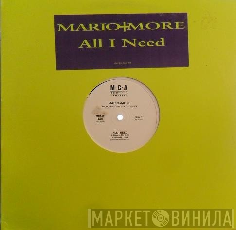 Mario Più + More   - All I Need