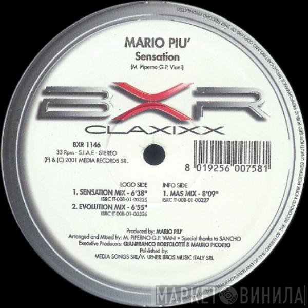 Mario Più  - Sensation