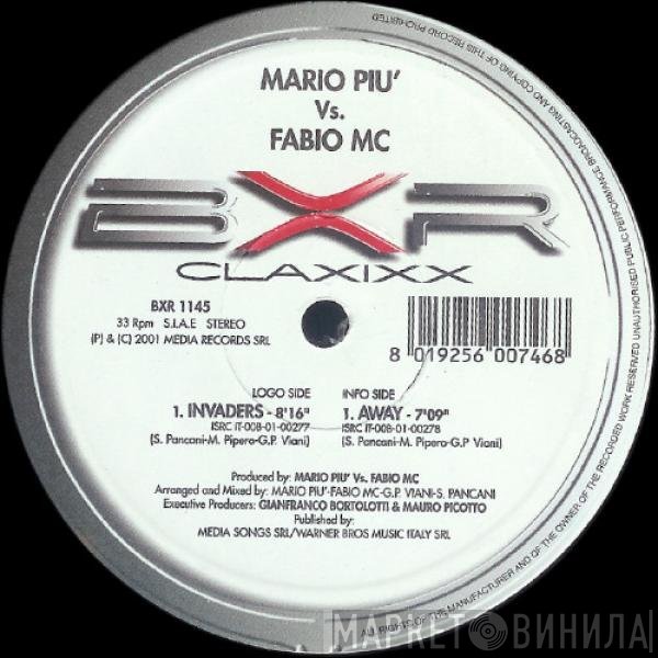 Mario Più Vs. Fabio MC  - Invaders / Away