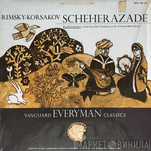 Mario Rossi  Conducting Orchester Der Wiener Staatsoper / Nikolai Rimsky-Korsakov  - Scheherazade