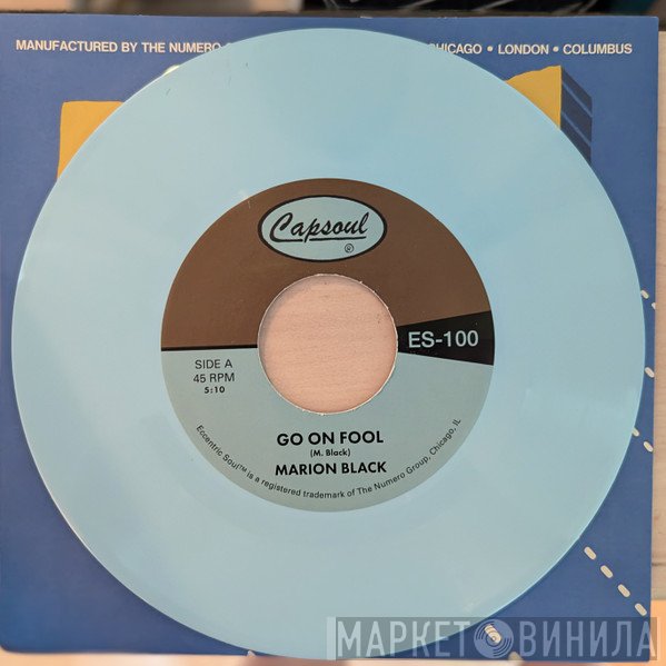 Marion Black - Go On Fool