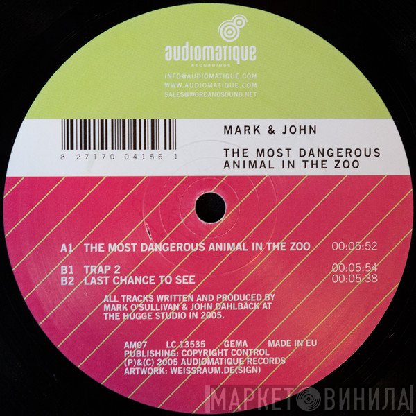 Mark & John - The Most Dangerous Animal In The Zoo