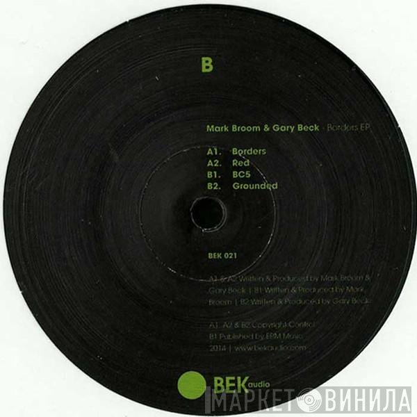 Mark Broom & Gary Beck  - Borders EP