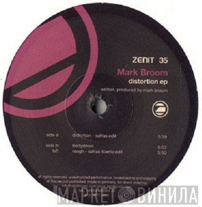 Mark Broom  - Distortion EP