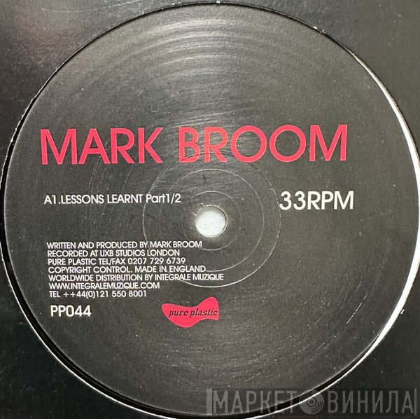 Mark Broom - Lessons Learnt