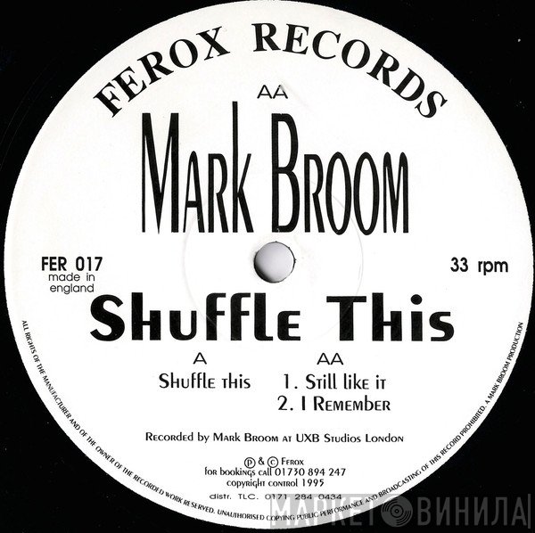 Mark Broom - Shuffle This