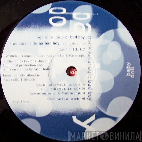Mark Kavanagh  - Bad Boy