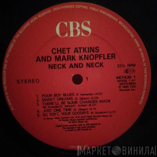 Mark Knopfler, Chet Atkins - Neck And Neck
