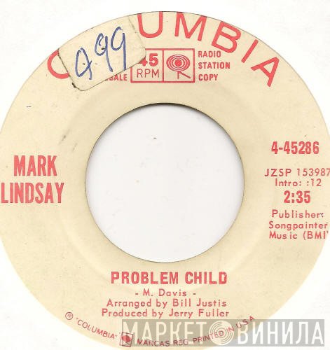 Mark Lindsay  - Problem Child
