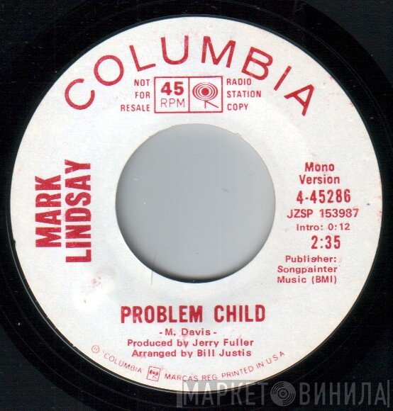 Mark Lindsay  - Problem Child