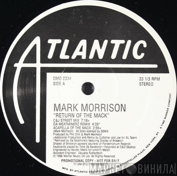 Mark Morrison - Return Of The Mack