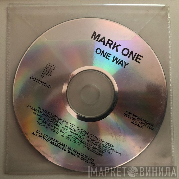 Mark One  - One Way