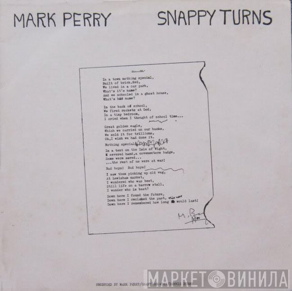 Mark Perry - Snappy Turns