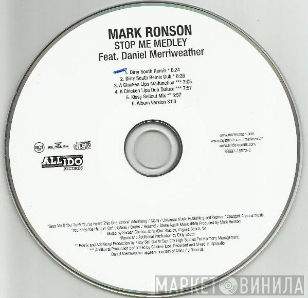 Mark Ronson Feat. Daniel Merriweather  - Stop Me Medley