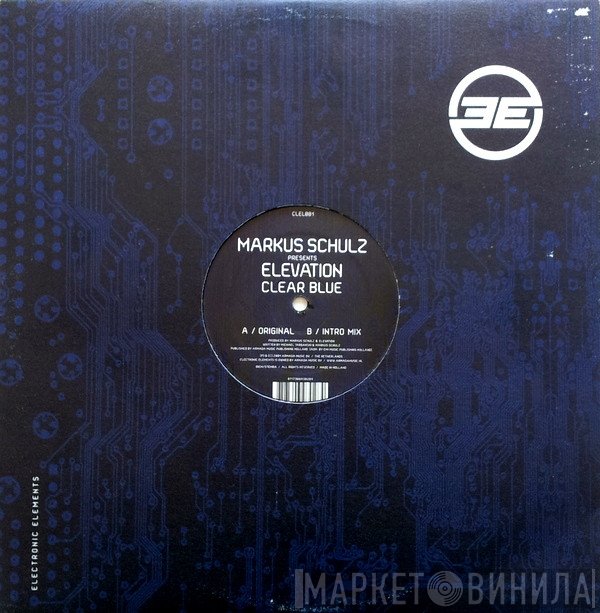 Markus Schulz, Elevation  - Clear Blue