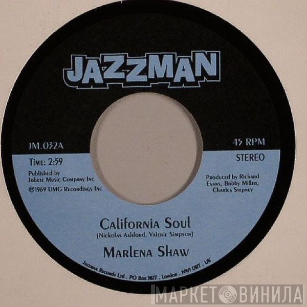 Marlena Shaw - California Soul / Wade In The Water