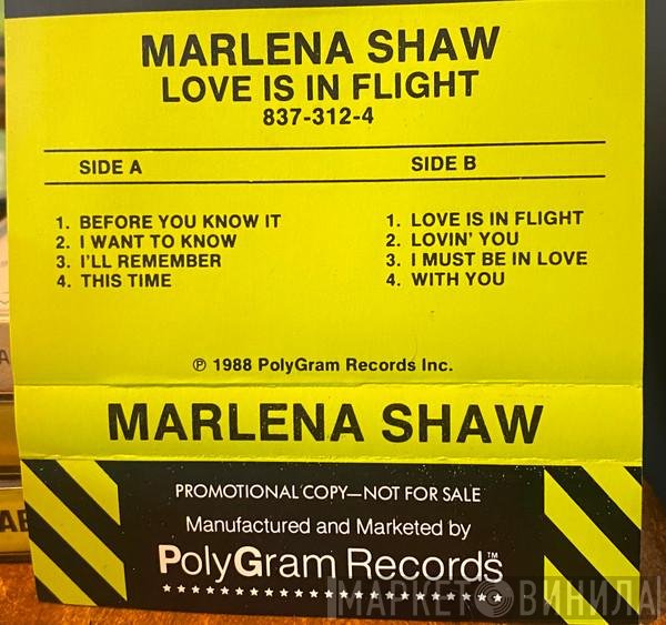 Marlena Shaw  - Love Is In Flight
