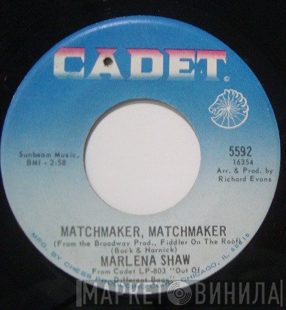 Marlena Shaw - Matchmaker Matchmaker / A Couple Of Losers
