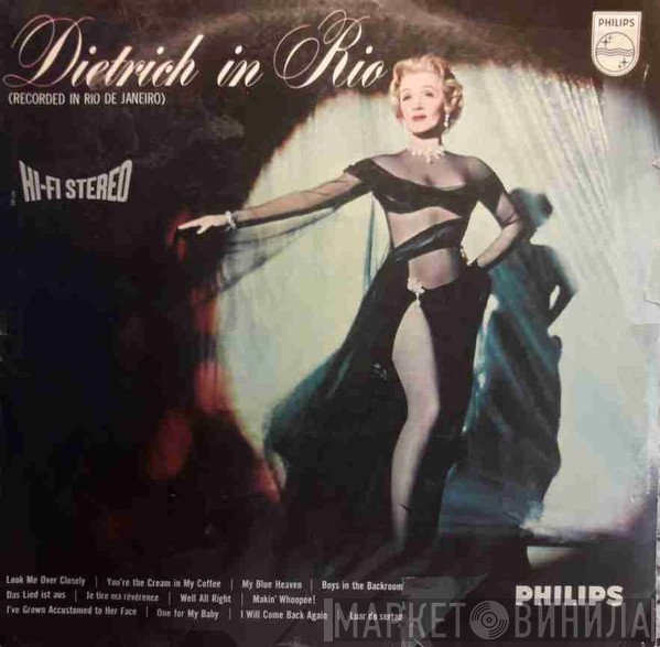 Marlene Dietrich  - Dietrich In Rio (Recorded In Rio De Janeiro)