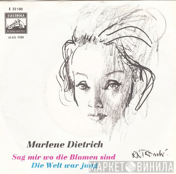Marlene Dietrich - Sag Mir Wo Die Blumen Sind / Die Welt War Jung