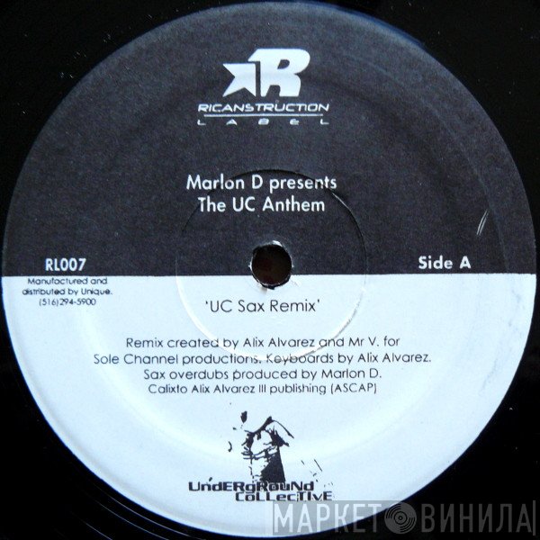 Marlon D. - The UC Anthem