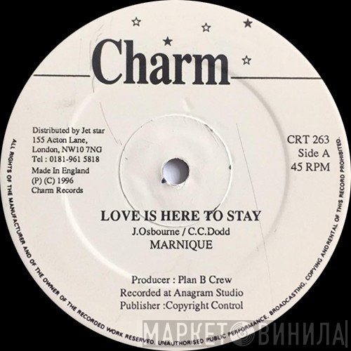 Marnique  - Love Is Here To Stay