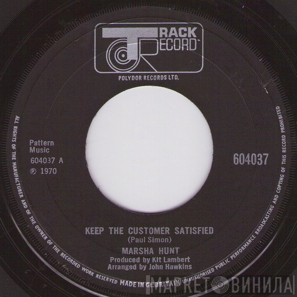 Marsha Hunt - Keep The Customer Satisfied