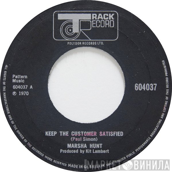Marsha Hunt - Keep The Customer Satisfied