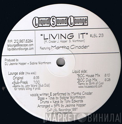 Martha Cinader - Living It