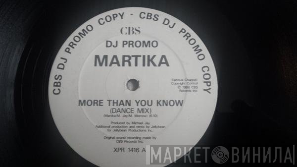 Martika - More Than You Know