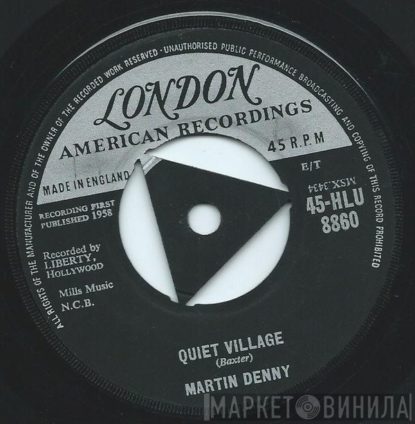 Martin Denny - Quiet Village / Llama Serenade
