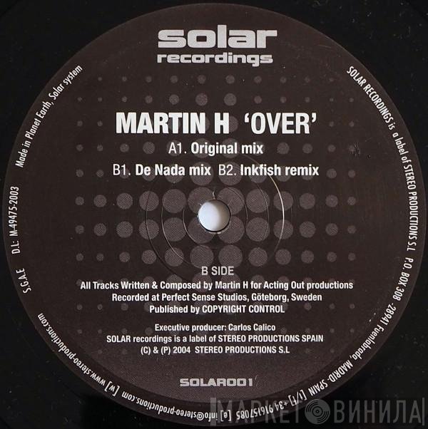 Martin H  - Over