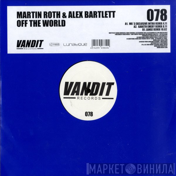 Martin Roth & Alex Bartlett  - Off The World