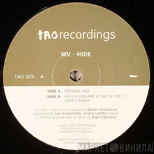 Martin Villeneuve  - Hide