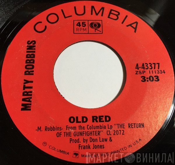 Marty Robbins  - Old Red / Matilda