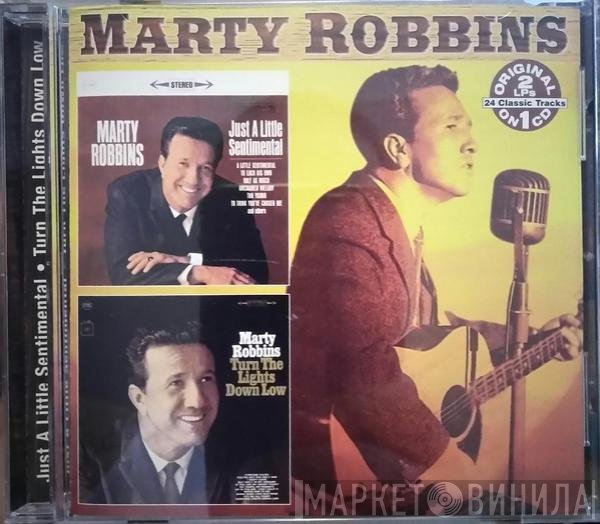 Marty Robbins - Just A Little Sentimental / Turn The Lights Down Low