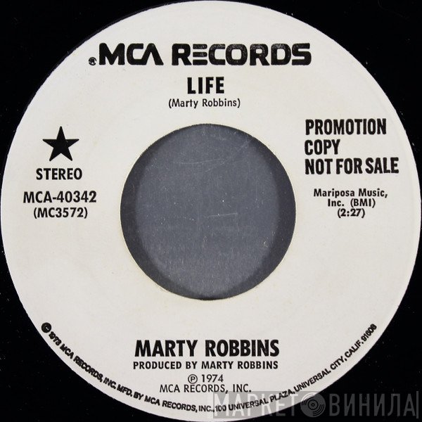 Marty Robbins  - Life