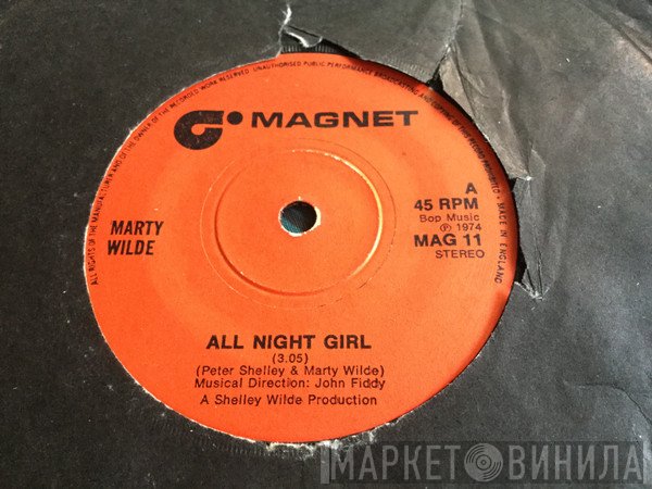 Marty Wilde - All Night Girl