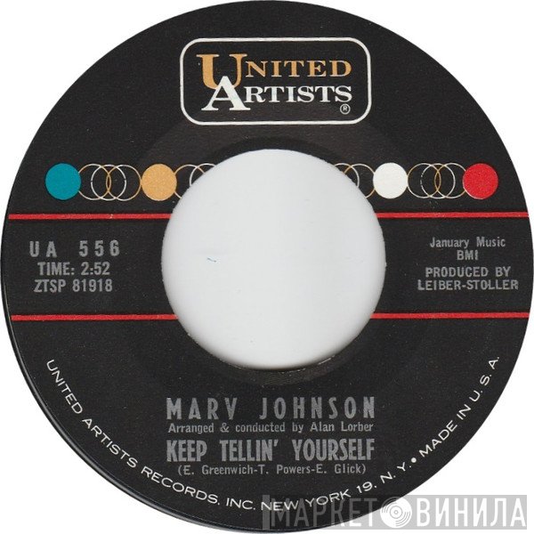 Marv Johnson - Keep Tellin' Yourself