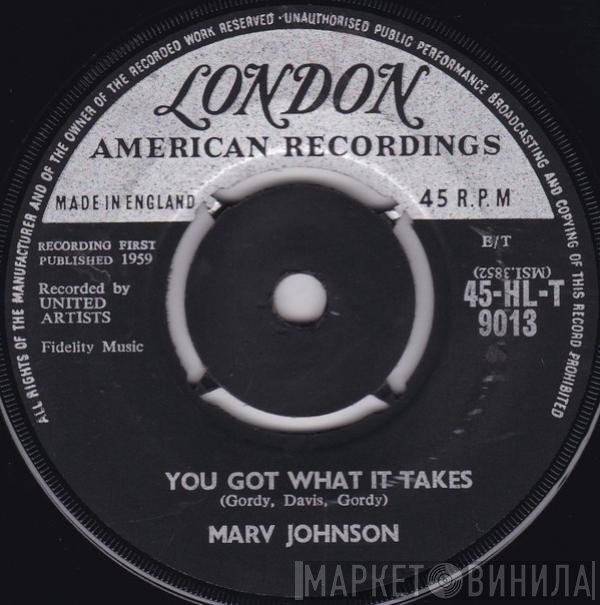 Marv Johnson - You Got What It Takes